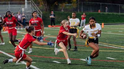 Girls flag football coming to more high schools with help from Ravens, Under Armour
