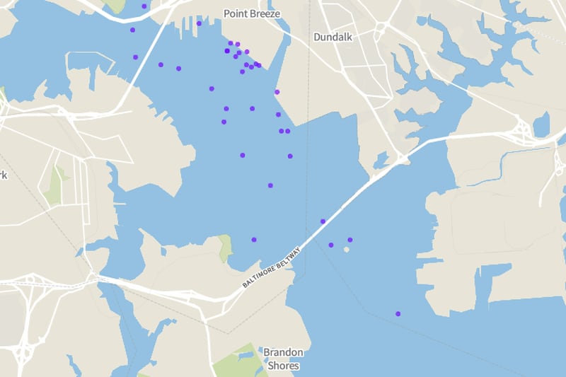 At least 100 ships lost propulsion in waterways near Baltimore since 2010, according to a Baltimore Banner analysis of U.S. Coast Guard data.
