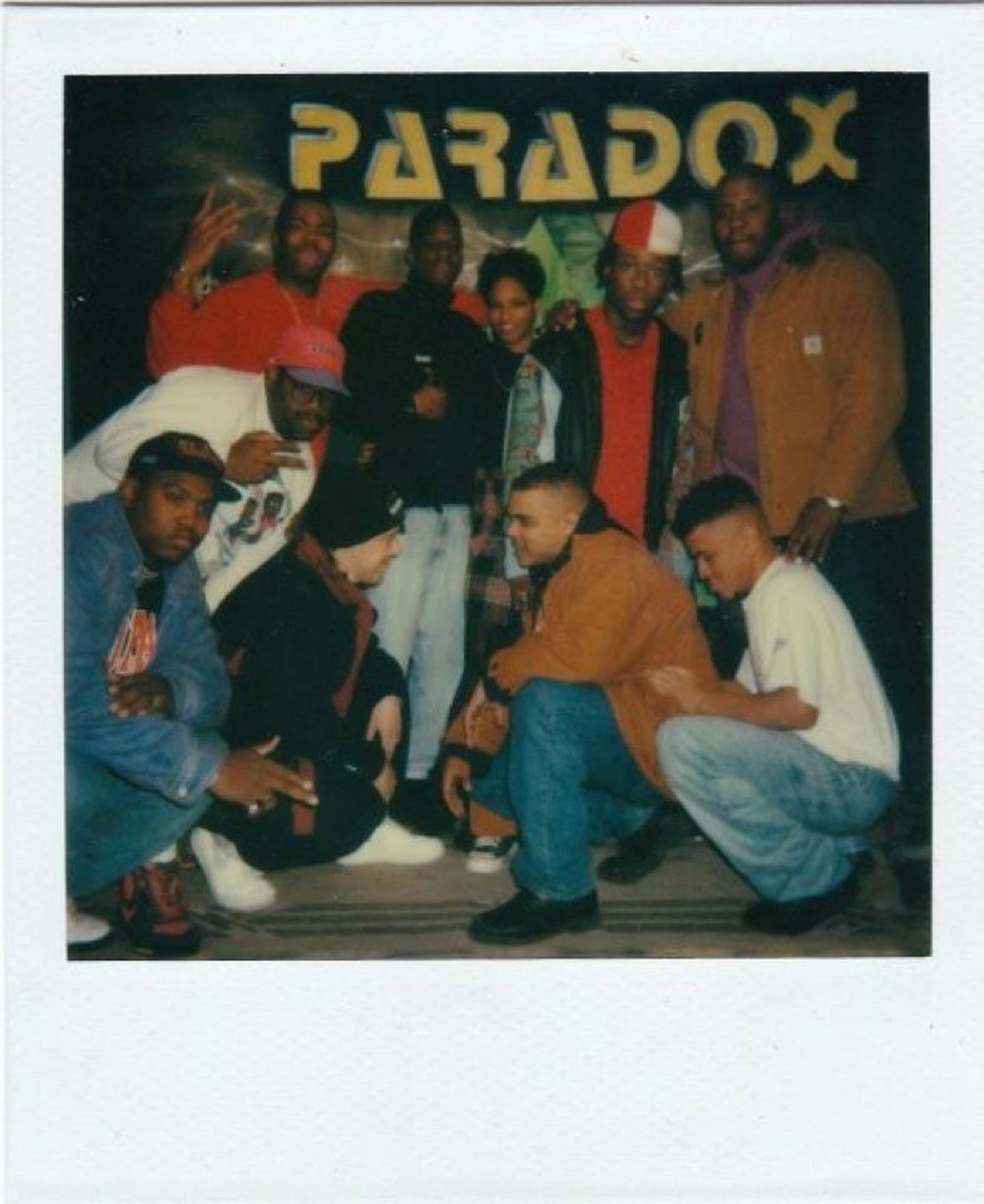 A throwback photo of a night at the Paradox club in Baltimore.