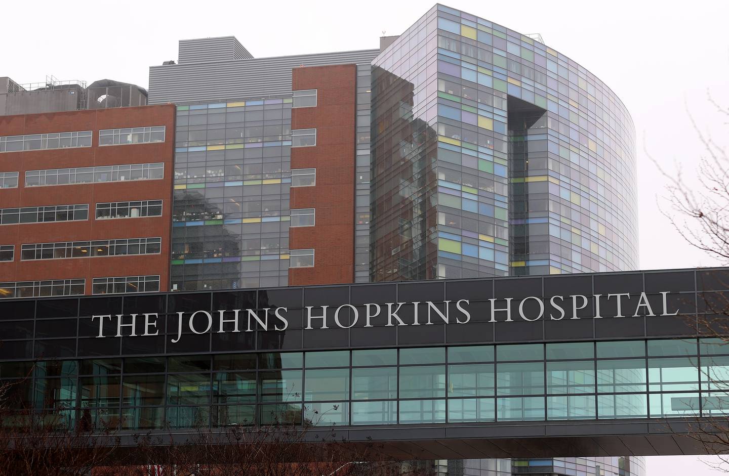 The Johns Hopkins Hospital in Baltimore, Maryland.