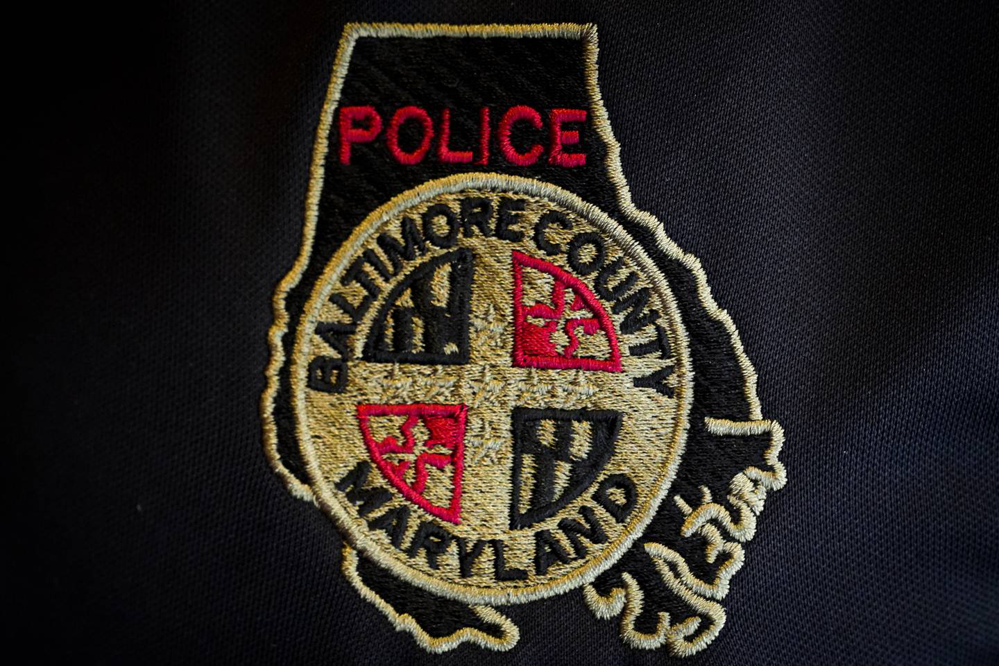 6/16/22—A Baltimore County Police Officer’s polo patch.