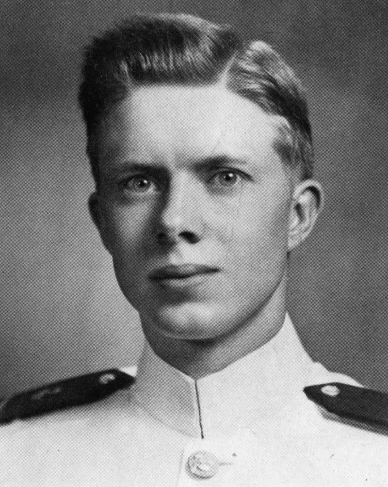 Midshipman James Earl Carter Jr. in 1946, the year he graduated from the Naval Academy in Annapolis. He graduated in three years as part of a wartime effort to replace officers dying in World War II.