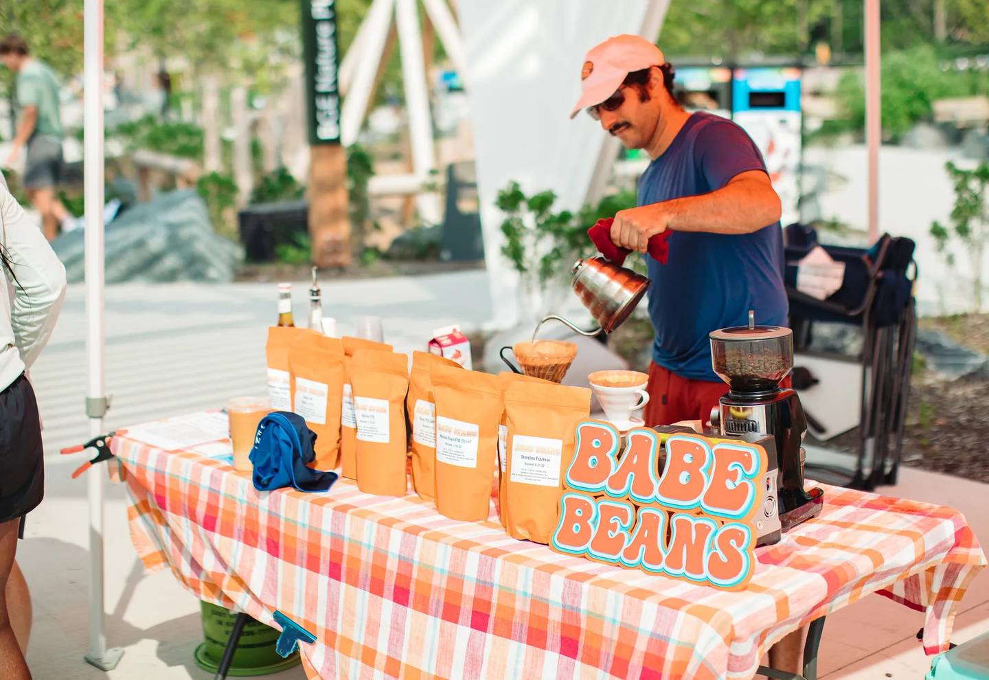 You can purchase espresso drinks, pour overs and whole beans at Babe Beans, one of the new vendors coming to The Baltimore Famers' Market this Sunday.