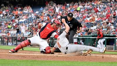 Orioles blow pair of 2-run leads before beating Nationals 7-6 in 12 innings