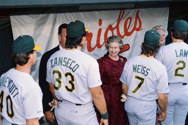 When Queen Elizabeth II watched the Orioles in Baltimore and her other visits to Maryland
