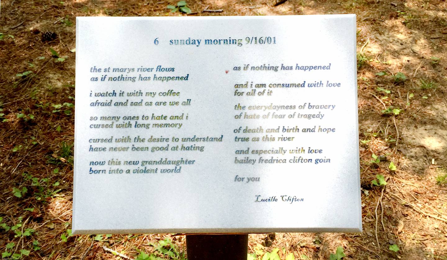 Sunday morning poem by Lucille Chifton
