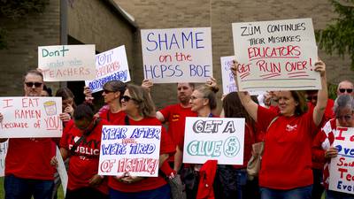 Teacher pay at a stalemate in Howard County