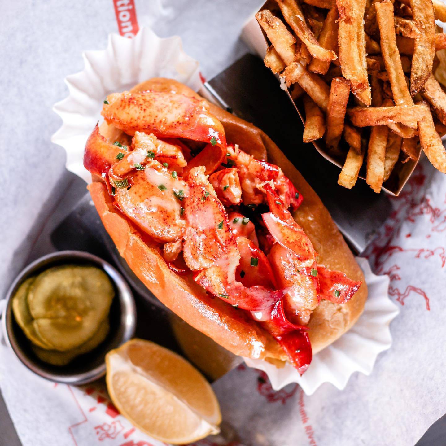 The Walrus Oyster & Ale House is selling its signature lobster roll for $12.99 during lunch.