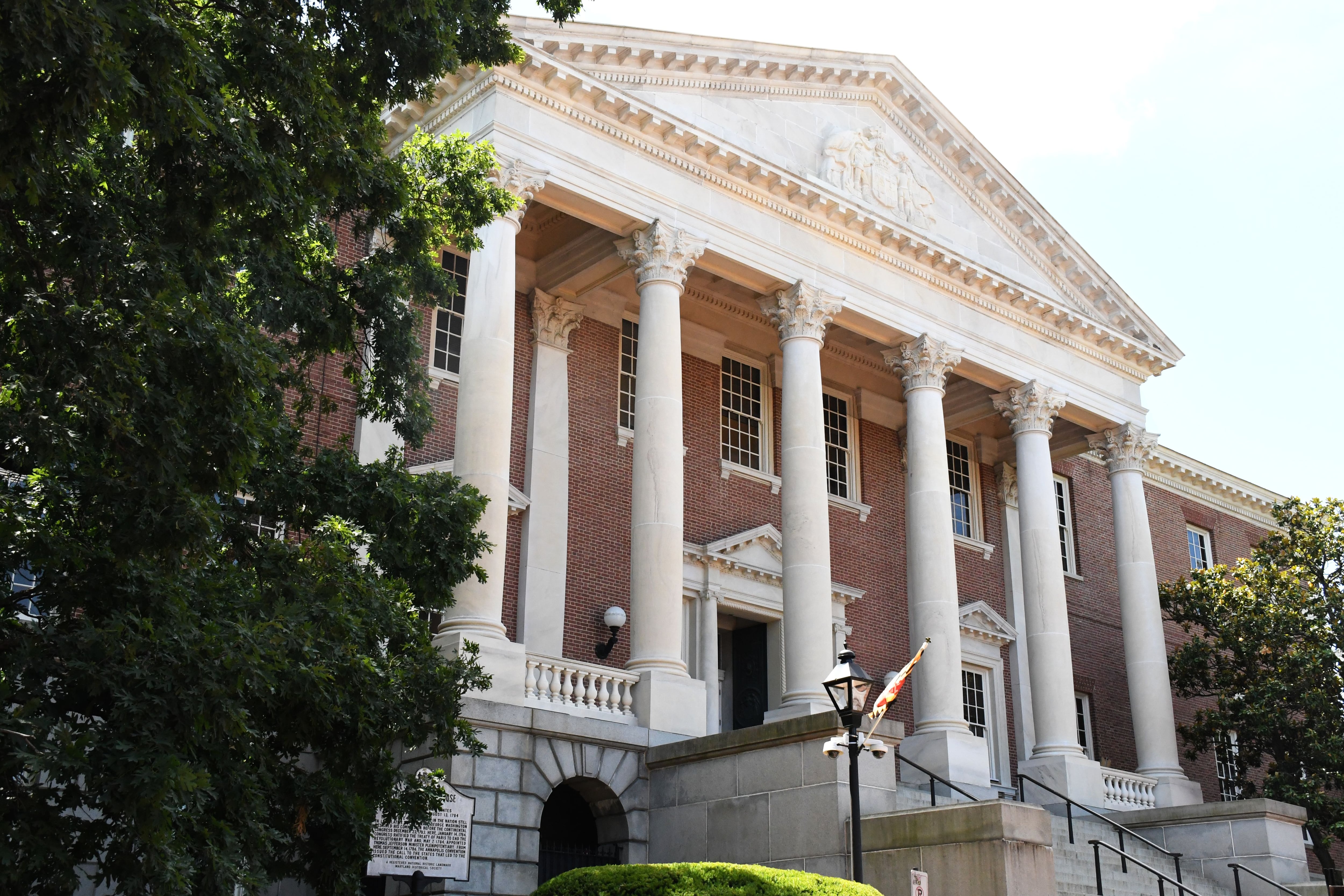 Maryland State House in Annapolis. (PAMELA WOOD/The Baltimore Banner)