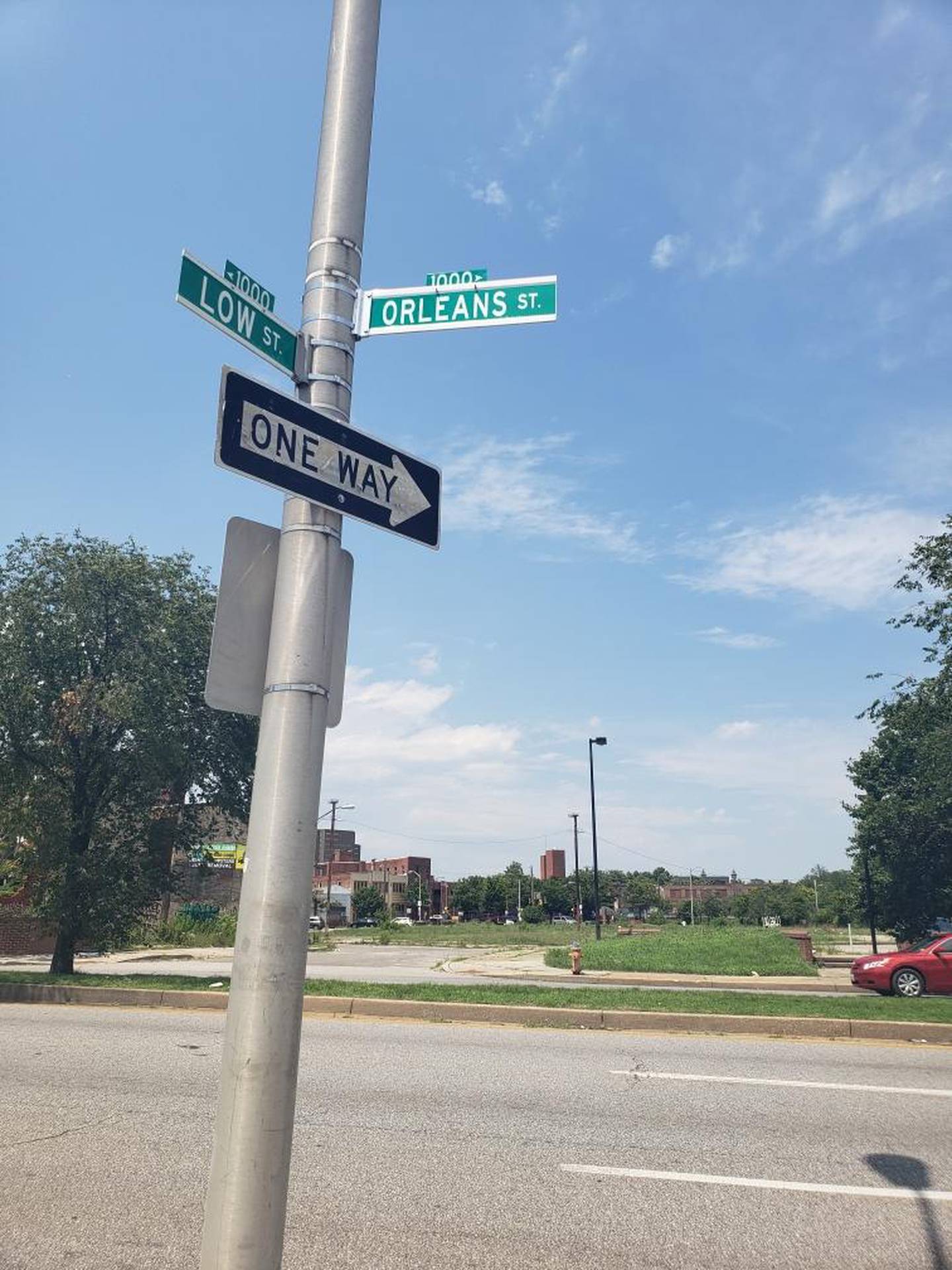 By Thursday afternoon, the city's transportation department had fixed the Orleans Street sign with the correct spelling.