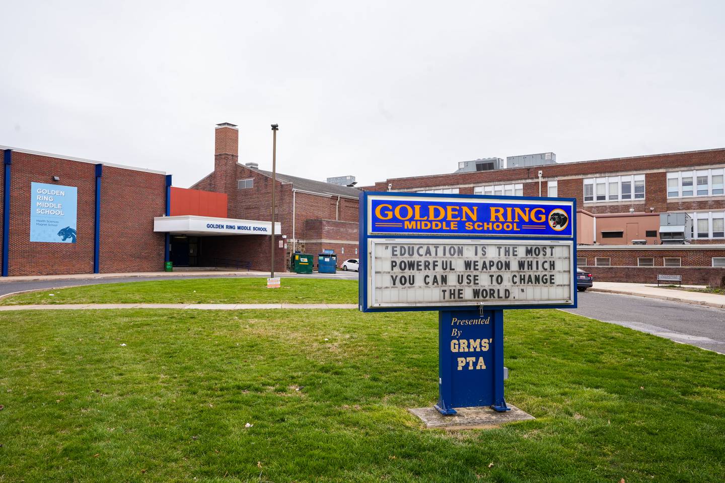 Golden Ring Middle School, Rosedale, MD., March 31, 2023.