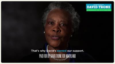 Video ads: David Trone for Senate 2