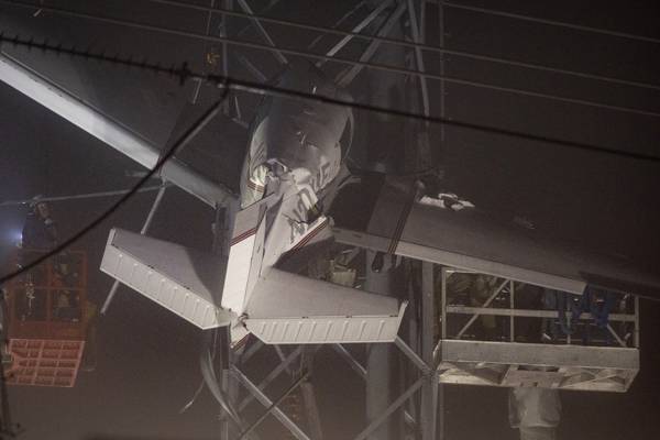 Report: Plane that hit power lines in Gaithersburg flew below minimum altitude