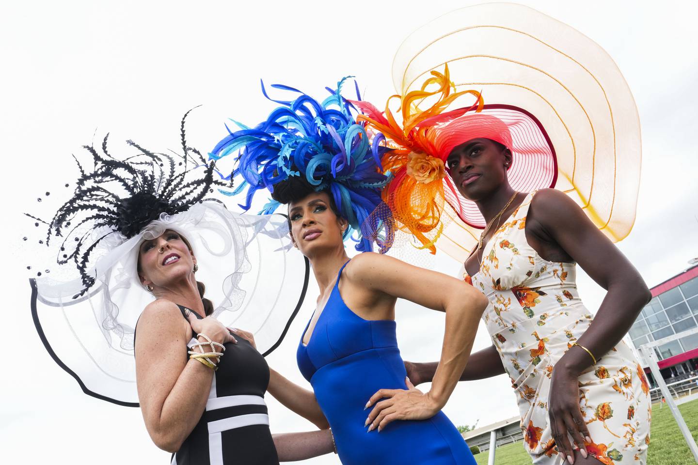 Scenes around Pimlico Race Course during the 148th running of the Preakness Stakes on May 20, 2023.