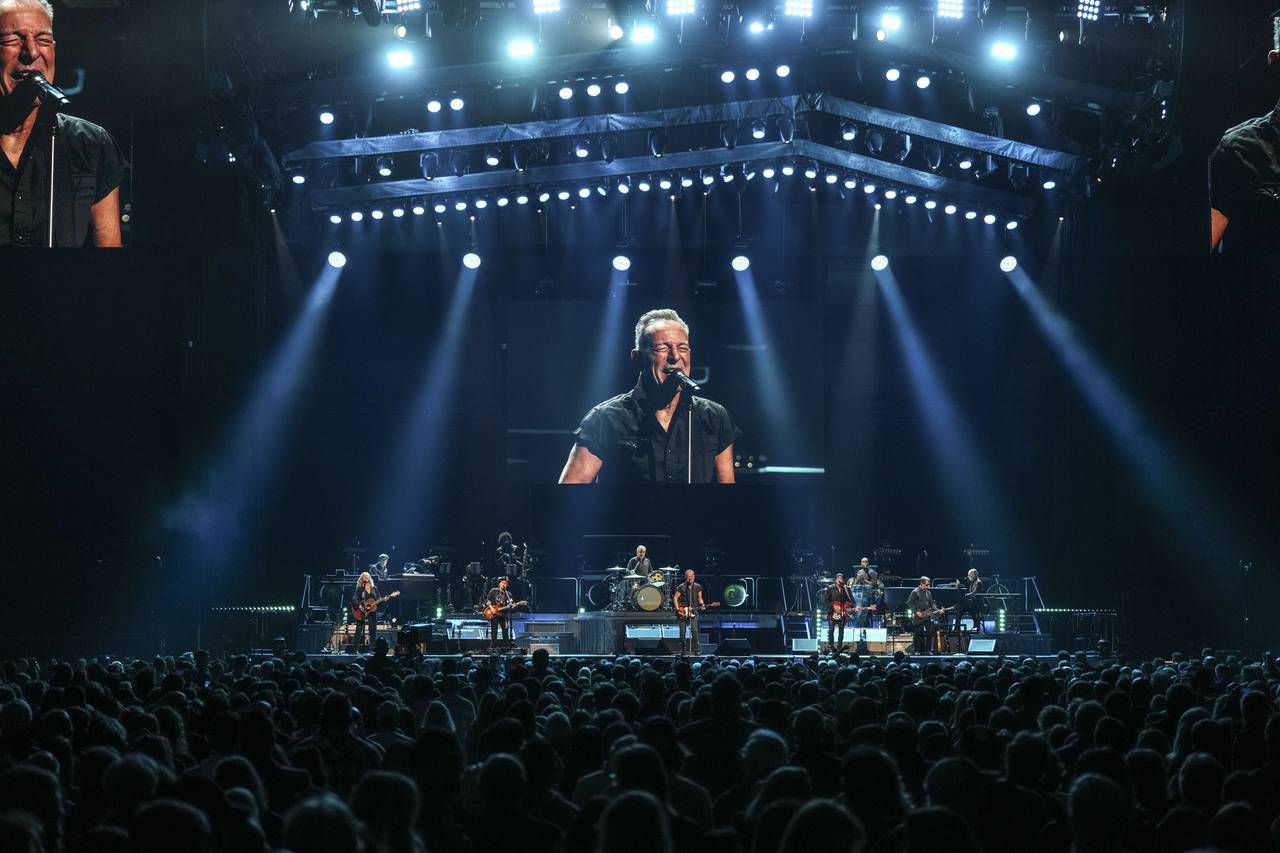 Bruce Springsteen performed the first concert at CFG Bank Arena post renovations on April 7, 2023.