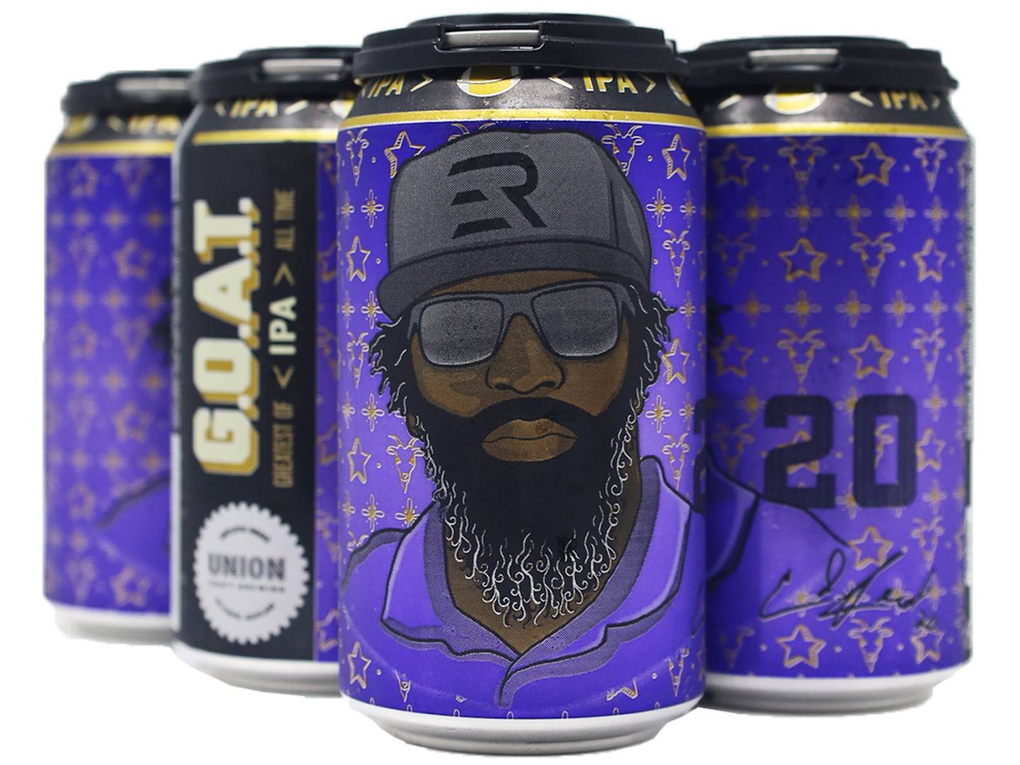 Baltimore's UNION Craft Brewing released “G.O.A.T. IPA” in honor of Ravens Hall of Fame safety Ed Reed. Handout photo courtesy of Union Craft Brewing.