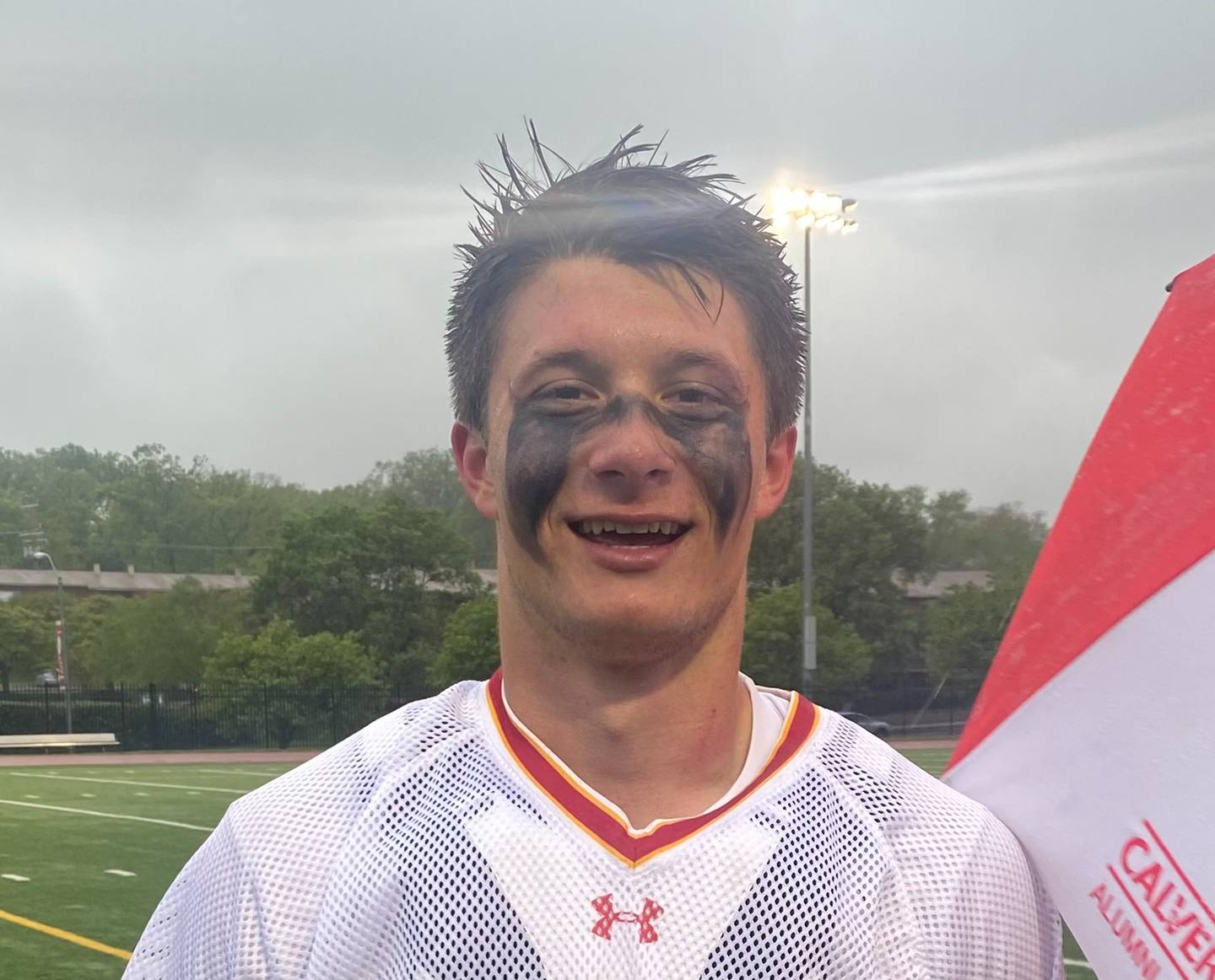 Jackson Strickland had a big effort Friday for Calvert Hall, winning 16-of-18 faceoffs against Boys' Latin. The fourth-ranked Cardinals got a goal from Kyle Basco in overtime for an 8-7 victory over No. 3 Boys' Latin in a MIAA A Conference lacrosse thriller in Towson.
