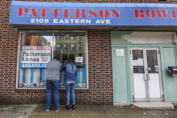 Patterson Bowling Center, a nearly century-old duckpin bowling alley, closes 