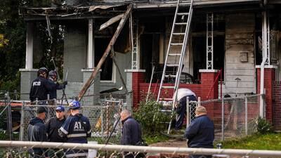 Baltimore firefighters called ‘Mayday’ as flames rapidly spread across Linden Heights rowhomes