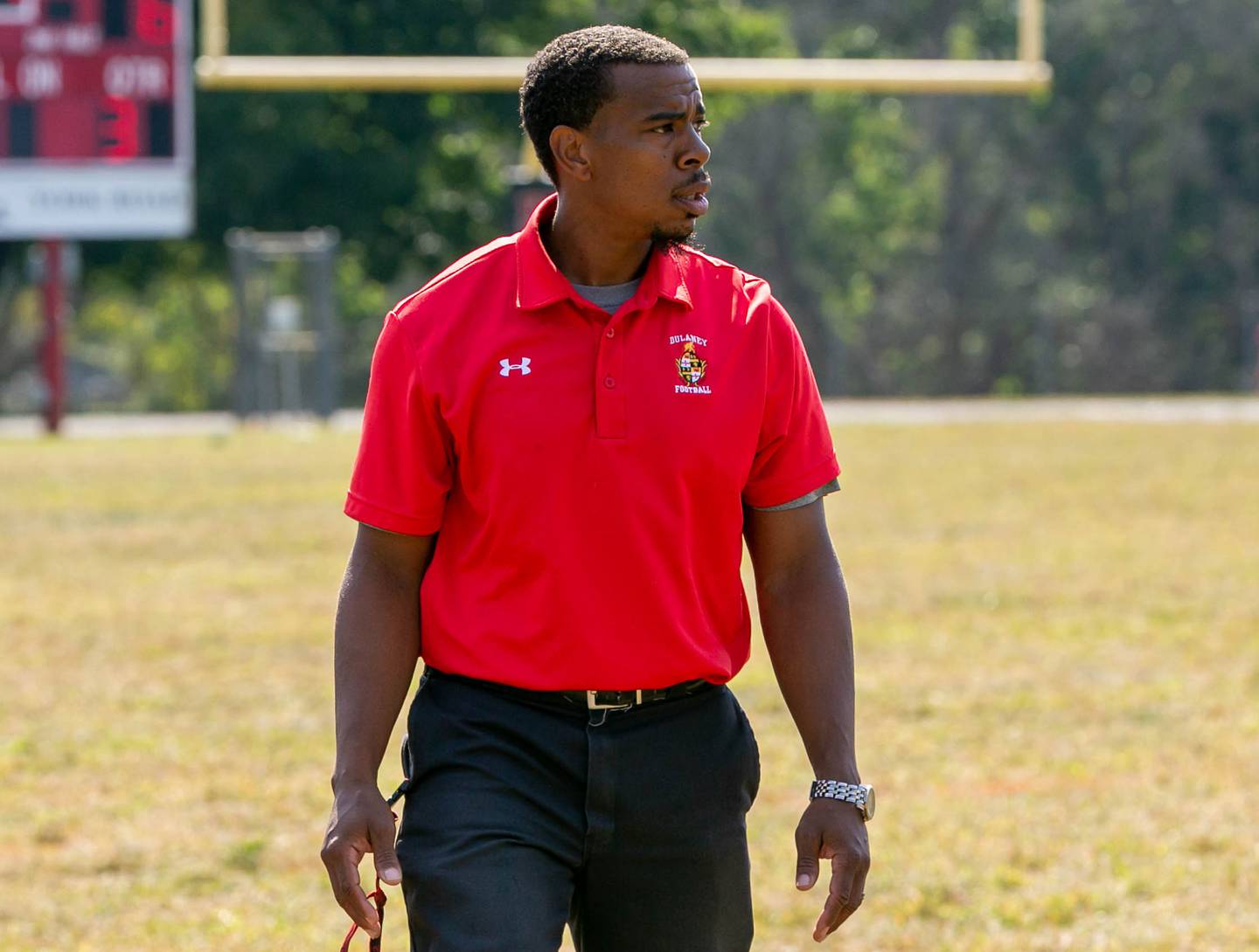 Daron Reid, who was Dulaney football coach for 10 seasons, died last weekend from pancreatic cancer. He guided the Lions to their first postseason victory last fall.
