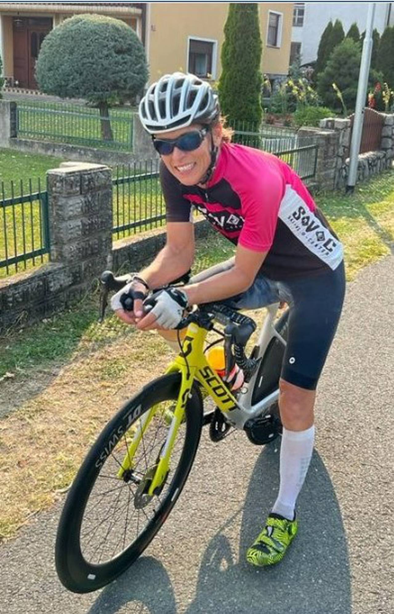 Swiss ultra cyclist Isa Pulver was in the lead Wednesday as the Race Across America reached West Virginia on the trek from Oceanside, California to Annapolis.