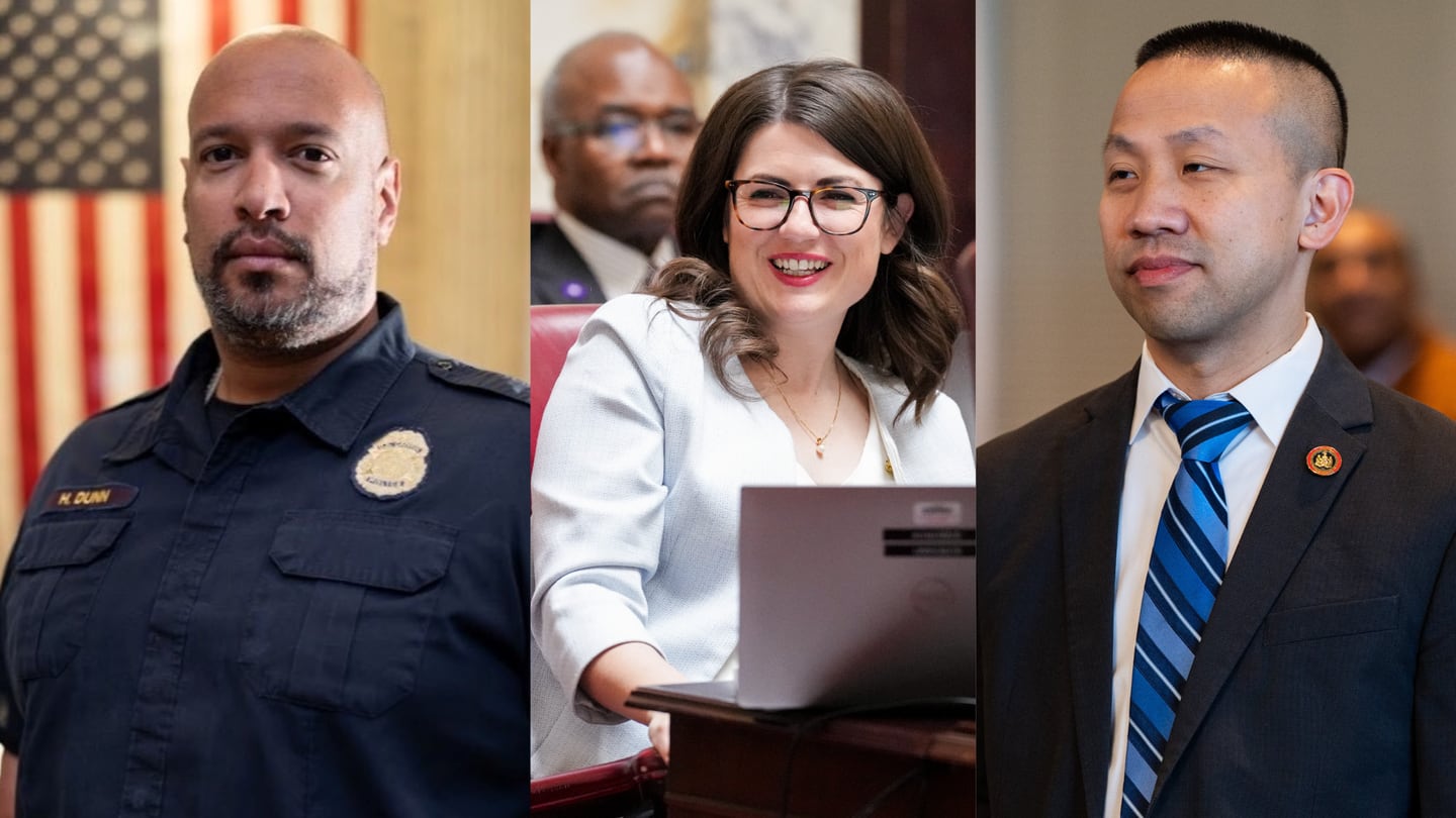 The campaign donations of former U.S. Capitol Police officer Harry Dunn and state Sens. Sarah Elfreth and Clarence Lam have drowned out the competition in the Democractic primary race for Maryland's 3rd Congressional District.