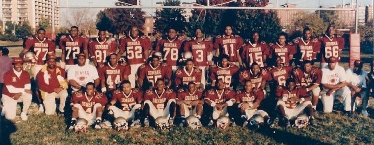 In 1994, Dunbar High won Baltimore City's first state football championship. The team will be honored Friday evening at halftime of the Poets' homecoming game.