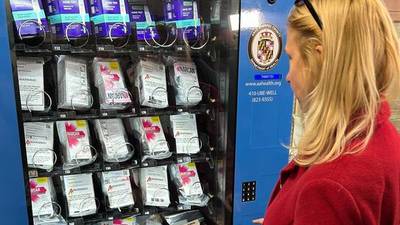 Anne Arundel County installs vending machines stocked with naloxone to prevent overdoses 