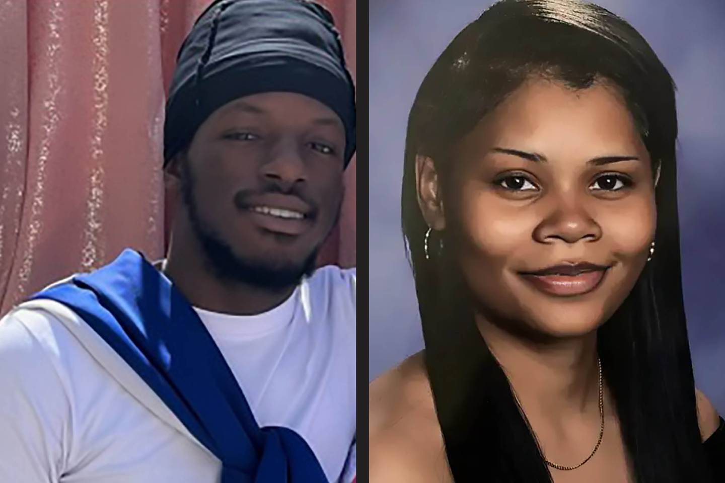 Photos of Kylis Fagbemi, 20, and Aaliyah Gonzalez, 18 who were killed in the mass shooting in Brooklyn over the weekend.