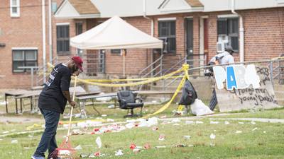BPD defends cleanup of Brooklyn Homes crime scene. Experts think it was flawed.      