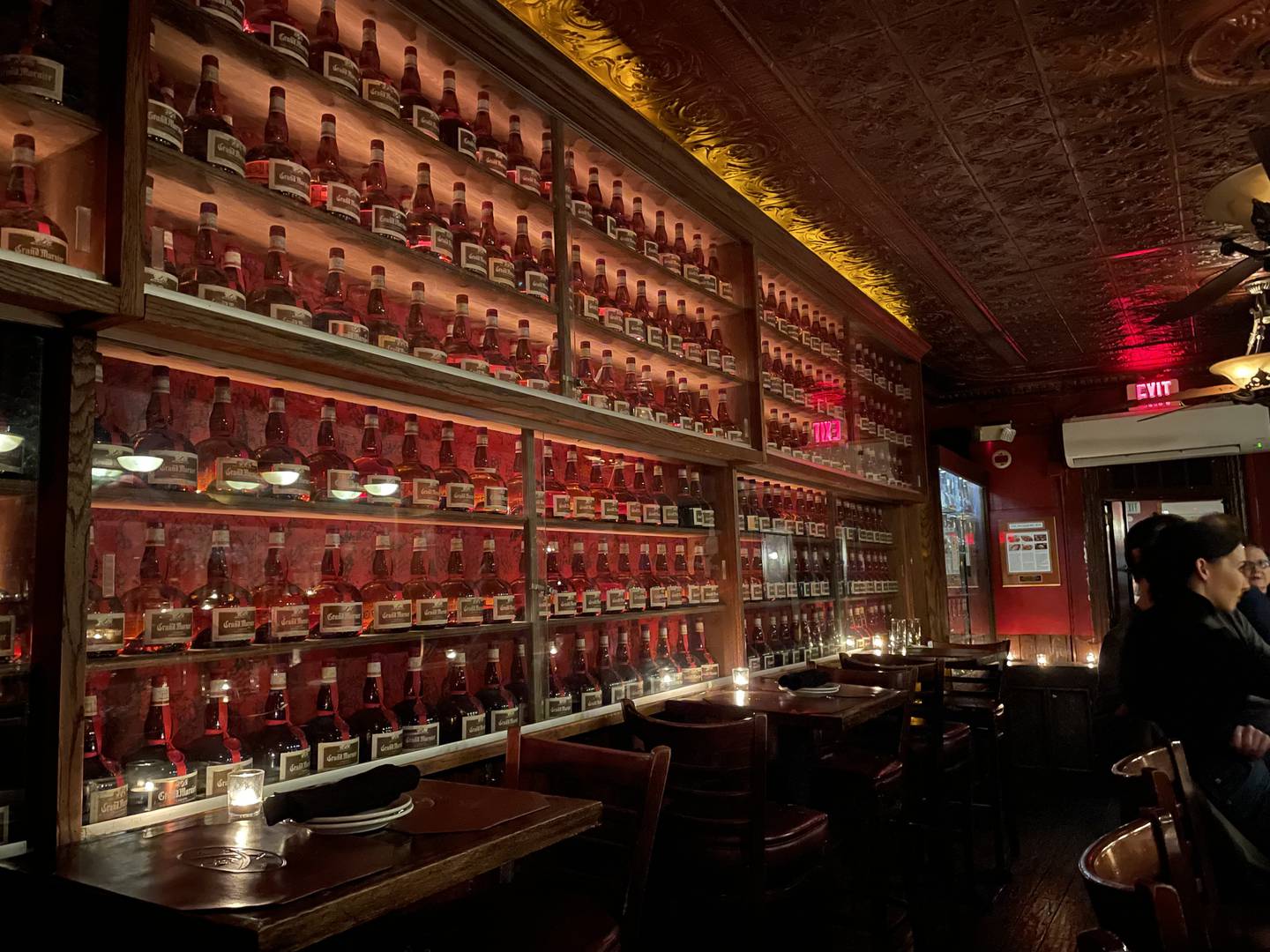 The Grand Marnier club at One-Eyed Mike's has 3,500 members.