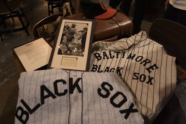 The Baltimore Black Sox thrilled fans for two decades in the early 20th century. Now a parks partnership wants to make sure they aren’t forgotten