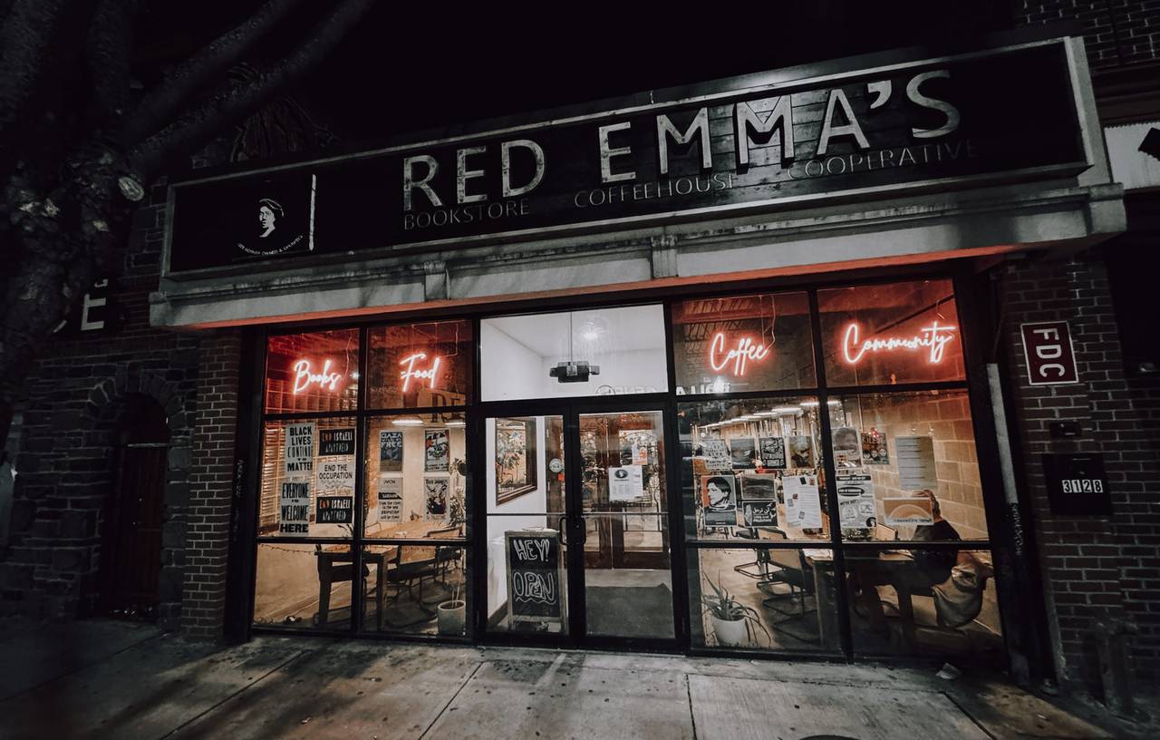 Red Emma's located at 3128 Greenmount Avenue