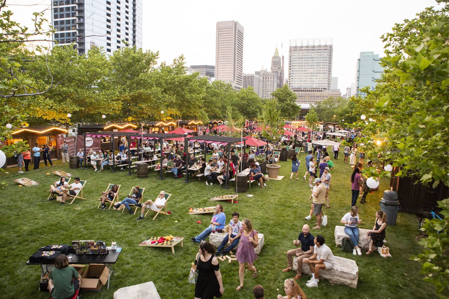 Mark your calendars, from May 9 through May 27, 2024: Wine Village in Baltimore will be returning to the Inner Harbor