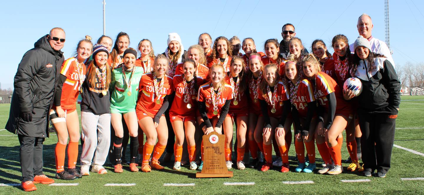 Fallston won its second straight Class 1A state girls soccer title with a 3-2 victory over South Carroll Saturday afternoon at Loyola University's Ridley Athletic Complex. The No. 13 Cougars have won four state titles since 2009.