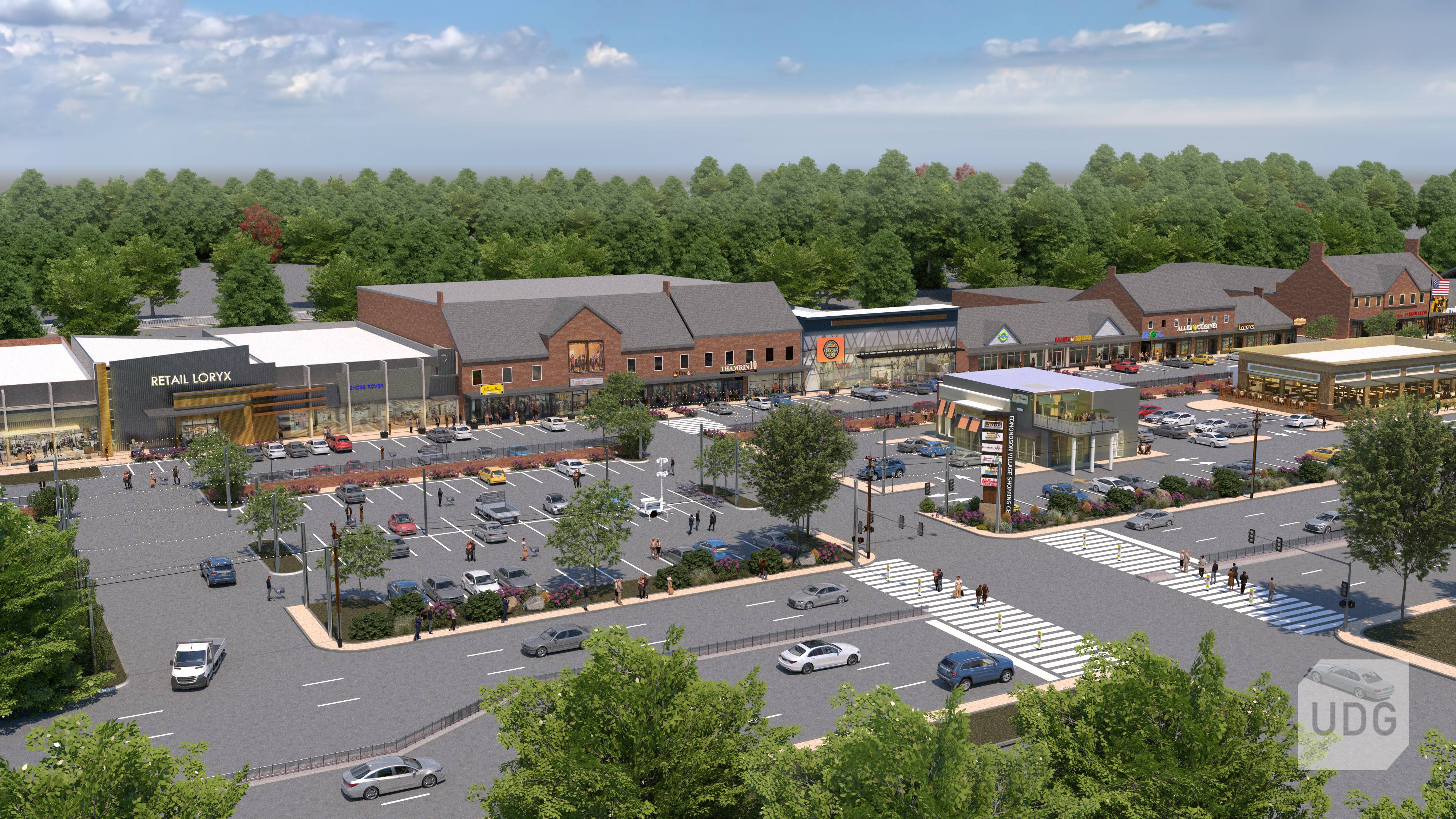The Edmondson Village Shopping Center sits on land under a 1945 covenant. A Chicago-based developer had to get parts of it amended to move forward with the purchase and future redevelopment of the strip mall.