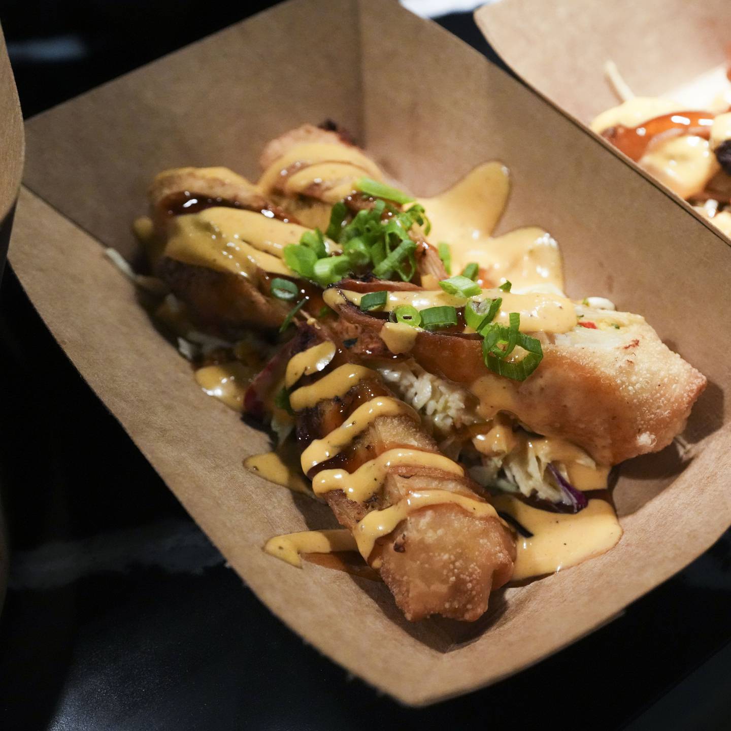 Crake cake eggrolls are just one of the new menu items available at the newly renovated arena.